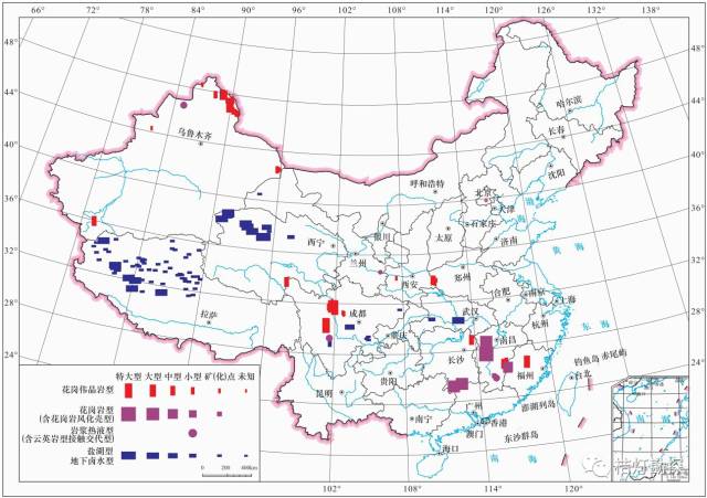 中国的16种重要矿种"寻宝图"!