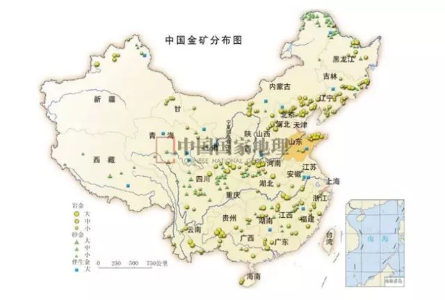 中国十大金矿国内金矿资源及其分布