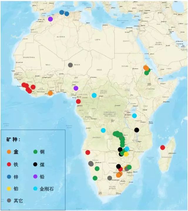 非洲钻石,黄金最有潜力的地区