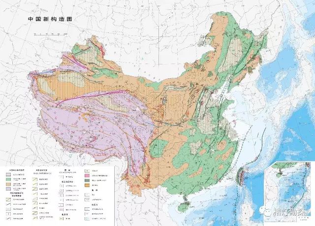 又有一批新的大地构造图被制成了!