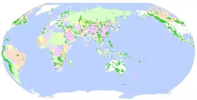 世界铜矿的种类及分布