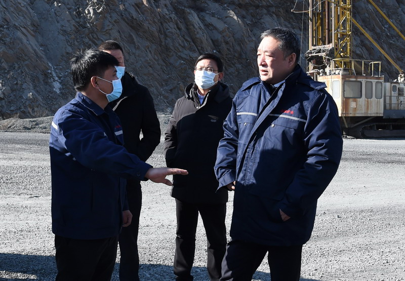 付振波赴青龙县调研矿产资源开发管理工作