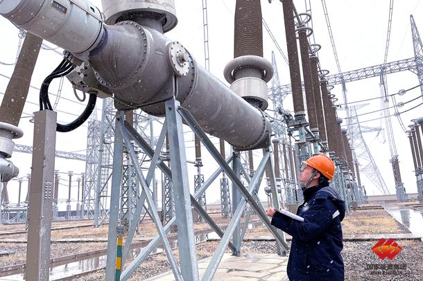 寧夏電力寧東公司迎戰“倒春寒”保能源供應