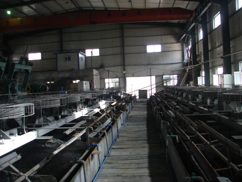 选矿厂浮选车间